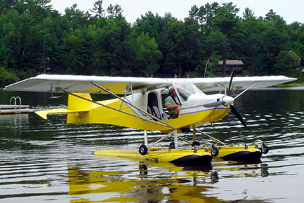 A chance to fly floatplanes germinated the passion that drove Adam.