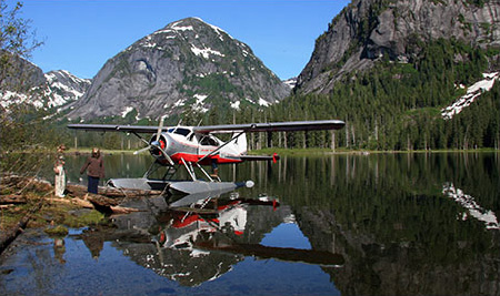 Island Wings transports clients to high alpine lakes throughout Southeast Alaska for hiking, camping, fishing, hunting, or flightsee.