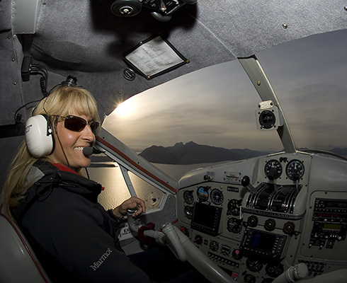 Share Michelle's love of flying through our vast Alaskan wilderness.